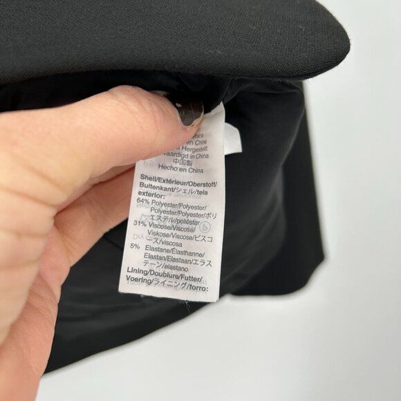 J. CREW Women's Black Single Button Business Office Regent Blazer Size 000 - Picture 8 of 9